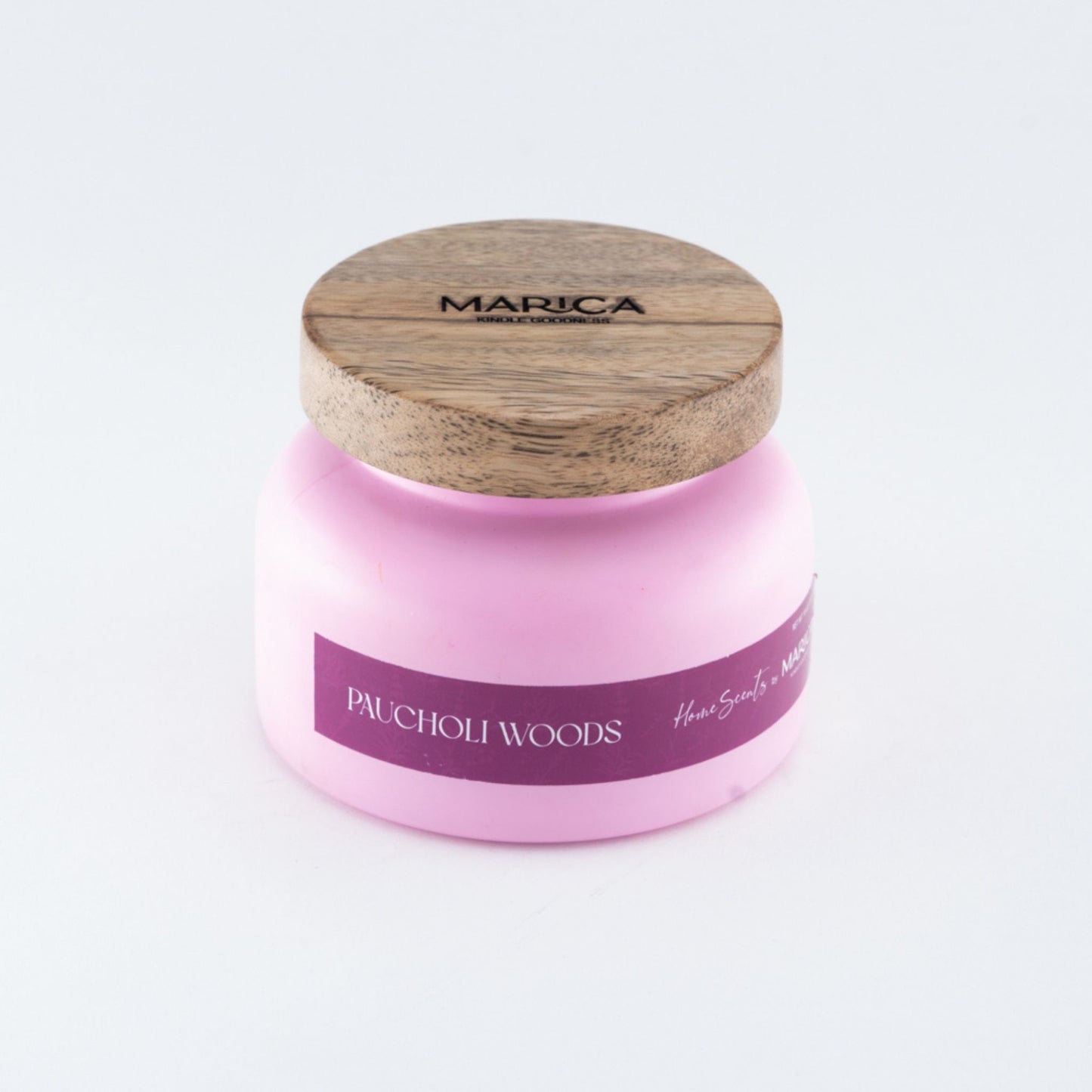 Marica Candle Paucholiwoods Scented, Monk Large Jar 18 Oz Two wick Candle, Over 60 Hours of Burn Time